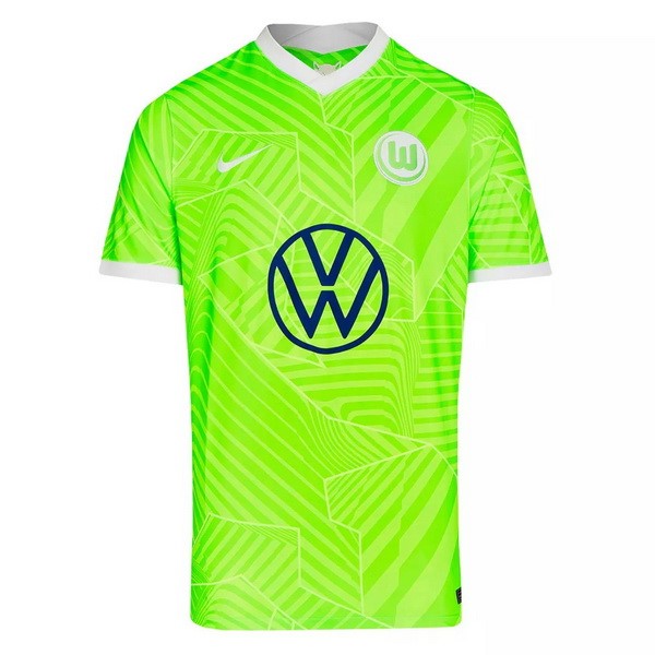 Tailandia Camiseta Wolfsburgo 1ª 2021-2022 Verde